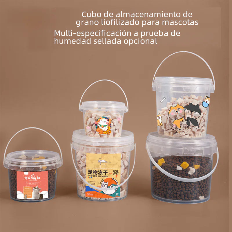 Food-Grade Sealed Freeze-Dried Pet Food Storage Bin