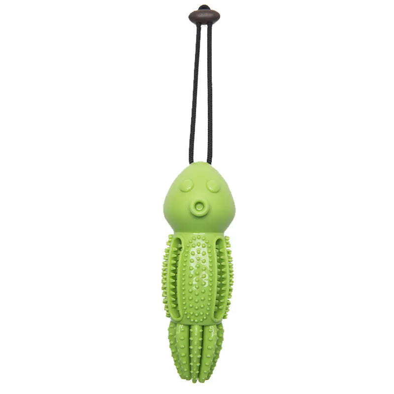 Pet Toy for Molar Cleaning and Treat Dispensing