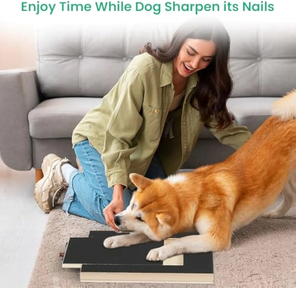 Dog Nail Grinder Board with Treat Box