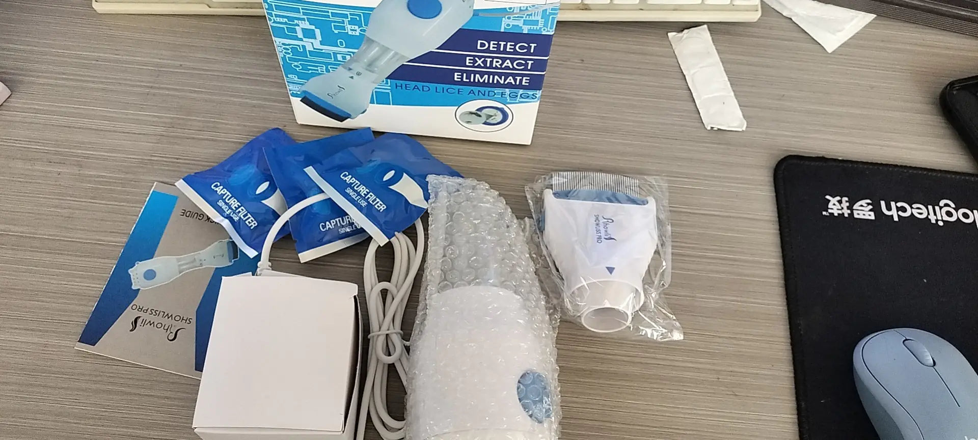 Electric Pet Grooming Comb for Flea Removal