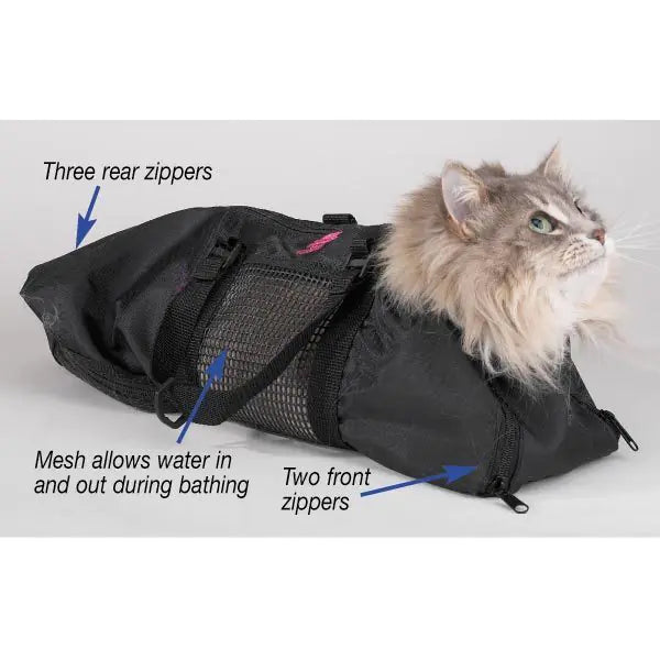 Pet Bathing Bag for Cats and Grooming Accessories