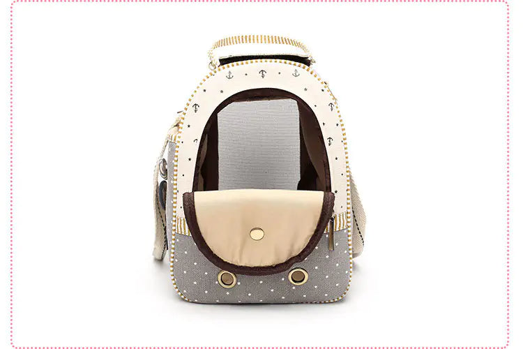 Canvas Pet Carrier - Pet Space Bag
