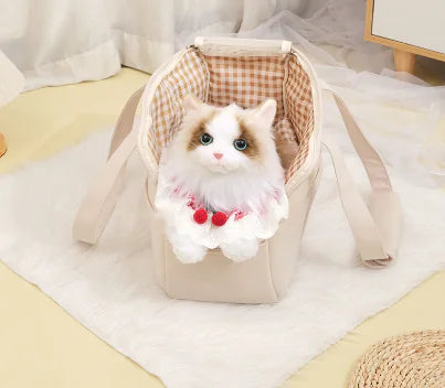 Luxury Pet Carrier Bag for Small Dogs and Cats (One Piece)