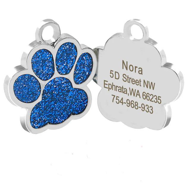 Engraved Pet ID Tags for Cats and Dogs Accessories