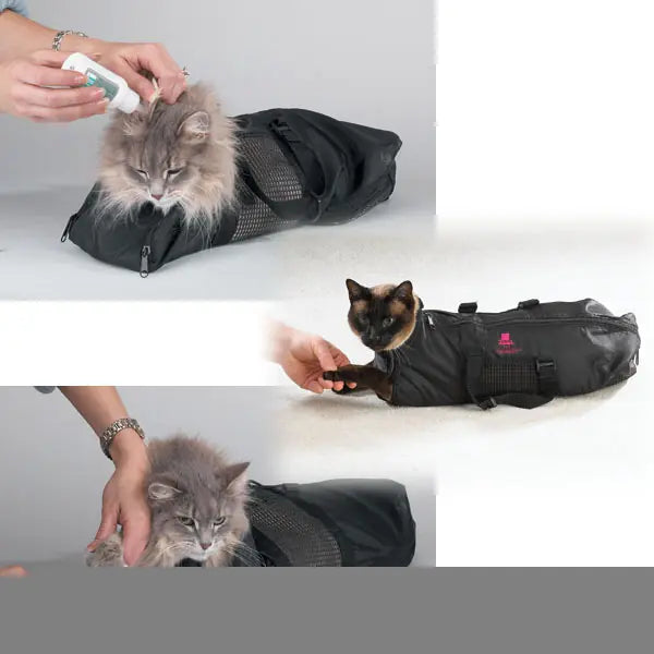 Pet Bathing Bag for Cats and Grooming Accessories