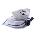 Navy Sailor Outfit for Cats - Warm Pet Accessories